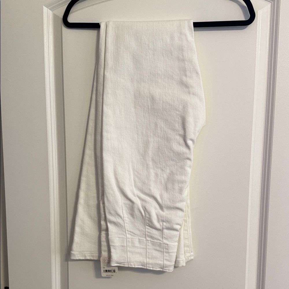 Free People White Flare & Wide Leg Jeans